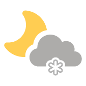 neve debole e schiarite