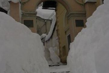 Carcoforo sotto la neve