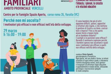 Laboratori famiglio 29 marzo e 25 maggio