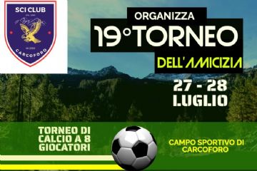 19 torneo di calcio dell&#39;amicizia