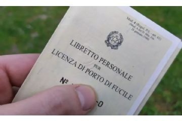 il libretto personale per la licenza di porto di fucile